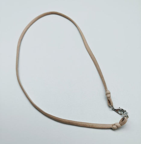 FACE MASK LANYARD- BFS - LIGHT BROWN