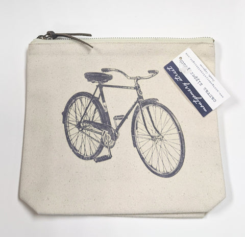 ZIPPER POUCH -MS- BICYCLE